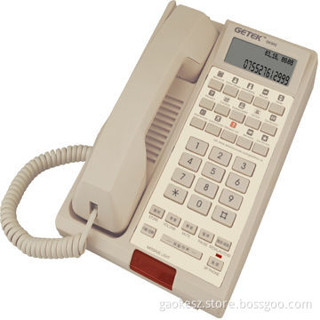 Caller ID display and FSK/DTMF auto-inspection business/SMS phone